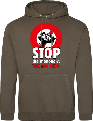 Tax the rich  - Frontaufdruck