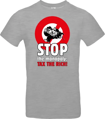Tax the rich  - Frontaufdruck