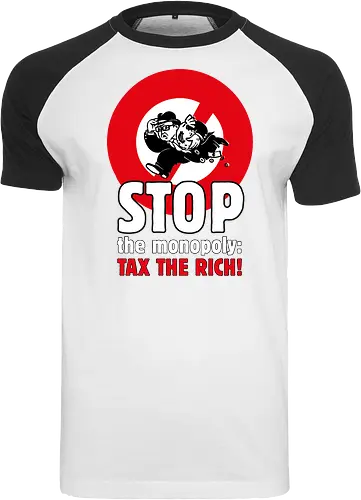 Tax the rich  - Frontaufdruck