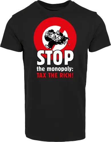 Tax the rich  - Frontaufdruck