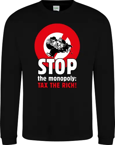 Tax the rich  - Frontaufdruck