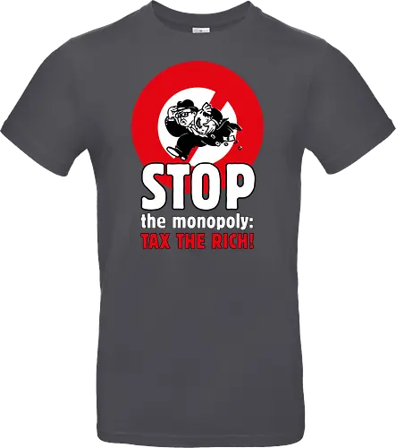 Tax the rich  - Frontaufdruck