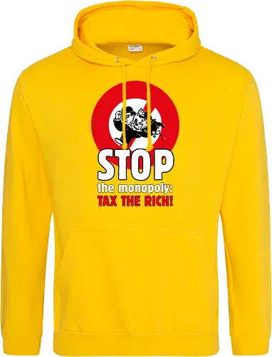 Tax the rich  - Frontaufdruck