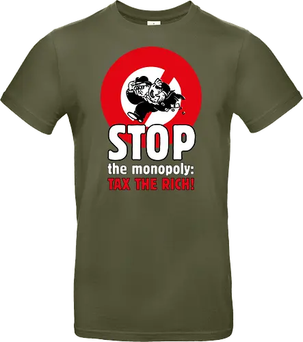 Tax the rich  - Frontaufdruck