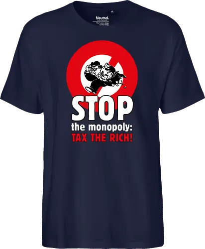 Tax the rich  - Frontaufdruck