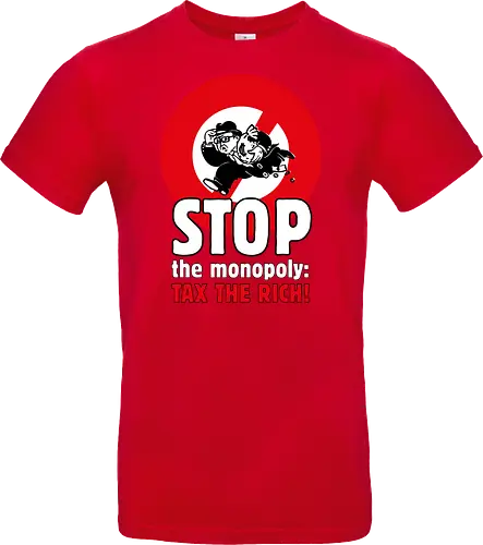 Tax the rich  - Frontaufdruck