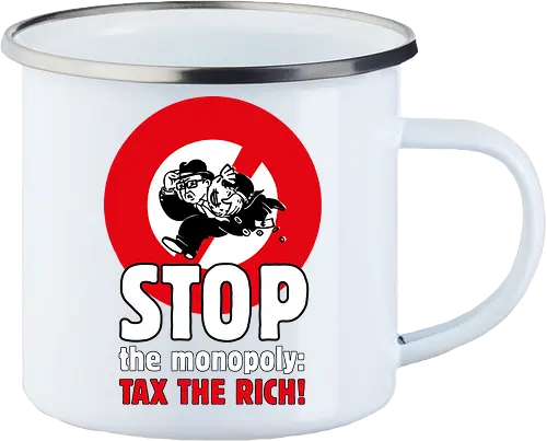 Tax the rich  - Frontaufdruck