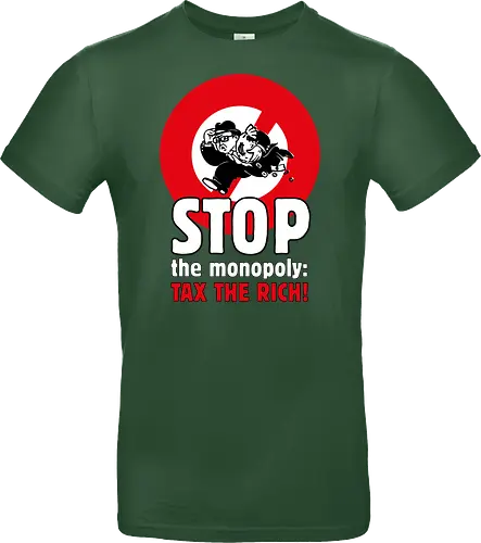 Tax the rich  - Frontaufdruck