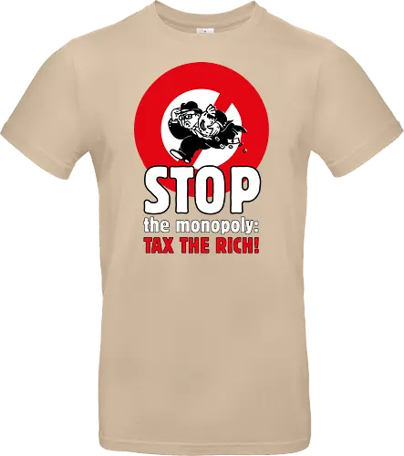 Tax the rich  - Frontaufdruck