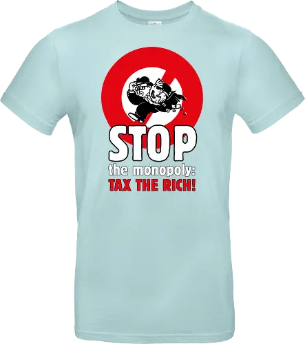 Tax the rich  - Frontaufdruck