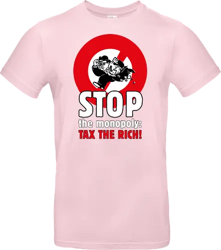 Tax the rich  - Frontaufdruck