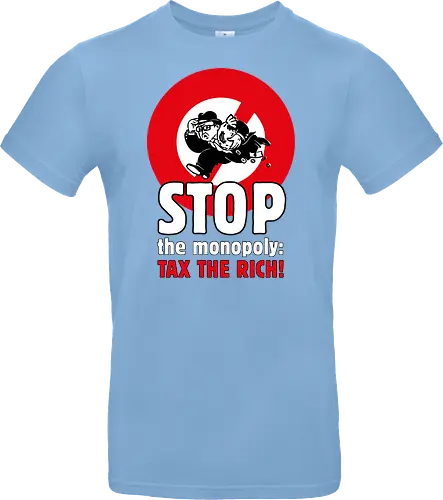 Tax the rich  - Frontaufdruck