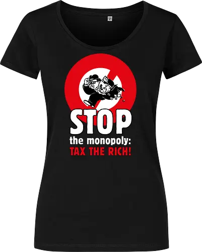 Tax the rich  - Frontaufdruck