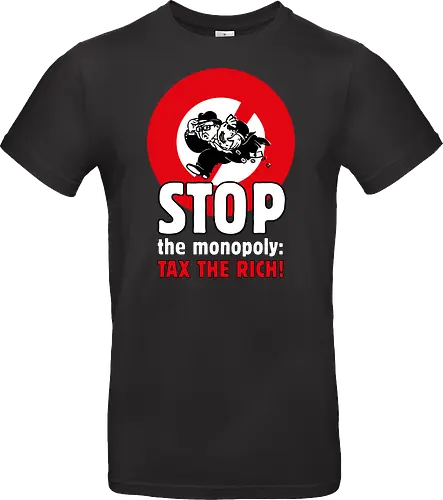 Tax the rich  - Frontaufdruck