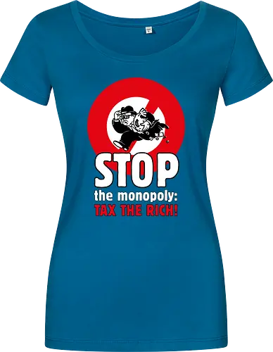 Tax the rich  - Frontaufdruck