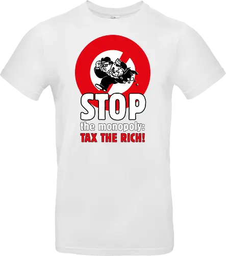 Tax the rich  - Frontaufdruck