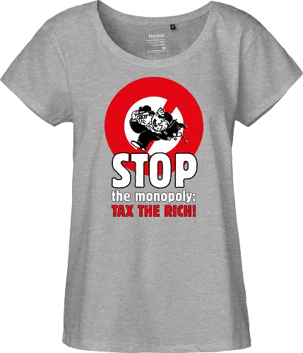 Tax the rich  - Frontaufdruck
