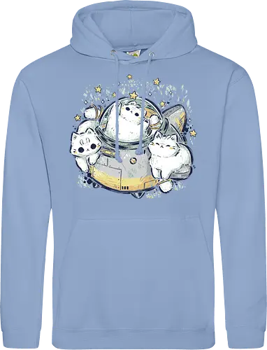 Cute Alien Cats Spaceship