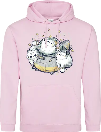 Cute Alien Cats Spaceship