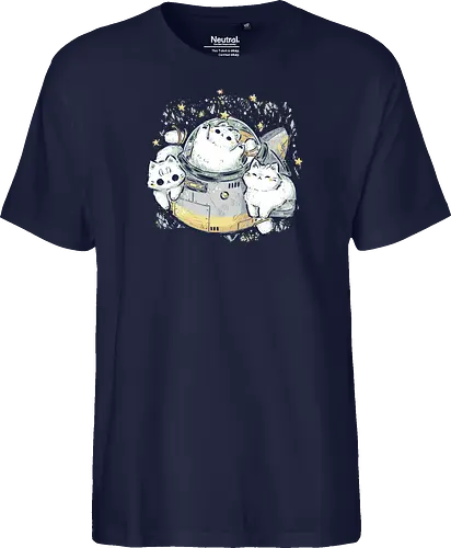 Cute Alien Cats Spaceship