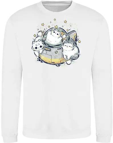 Cute Alien Cats Spaceship