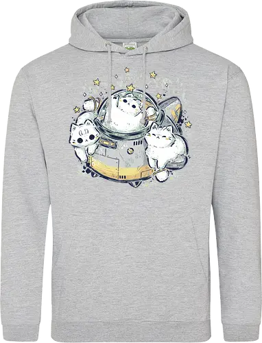 Cute Alien Cats Spaceship