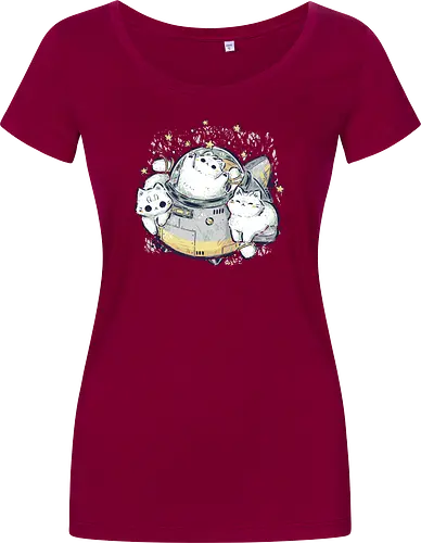 Cute Alien Cats Spaceship