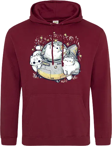 Cute Alien Cats Spaceship