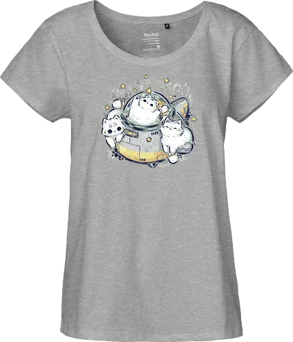 Cute Alien Cats Spaceship
