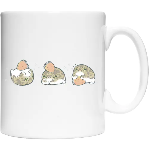 Cute Rain Frogs Strawberry