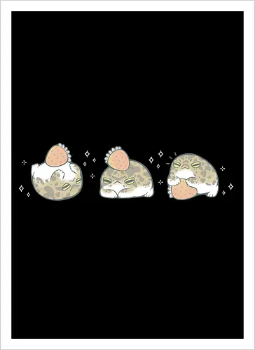 Cute Rain Frogs Strawberry