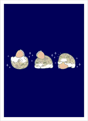 Cute Rain Frogs Strawberry