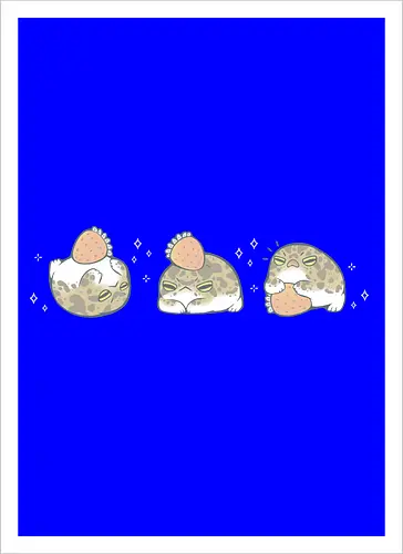 Cute Rain Frogs Strawberry