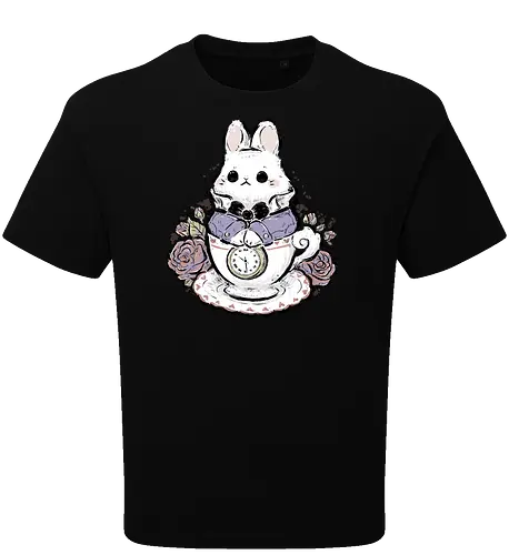 Cute White Rabbit Tea Cup
