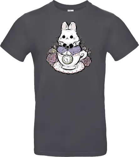 Cute White Rabbit Tea Cup