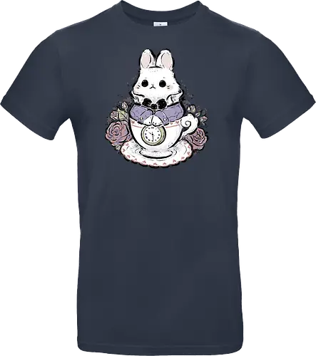 Cute White Rabbit Tea Cup