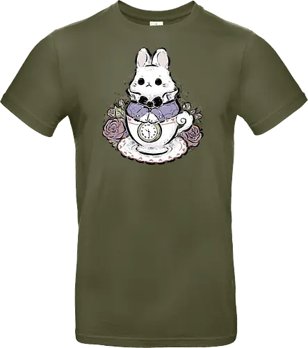 Cute White Rabbit Tea Cup