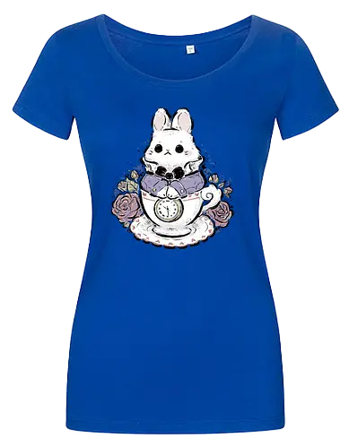 Cute White Rabbit Tea Cup