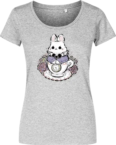 Cute White Rabbit Tea Cup