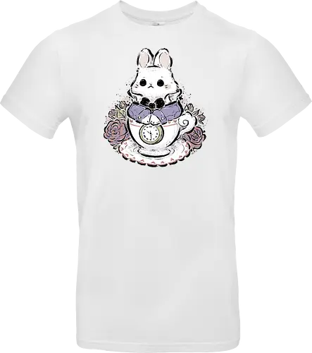 Cute White Rabbit Tea Cup
