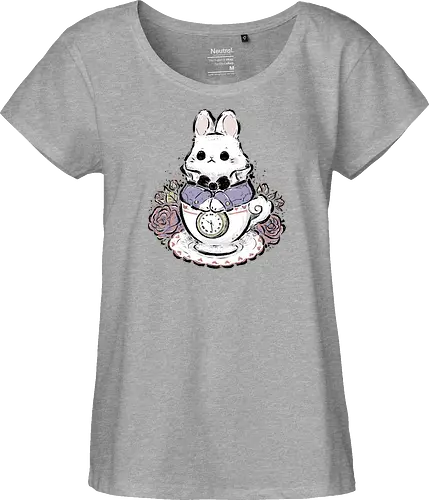 Cute White Rabbit Tea Cup
