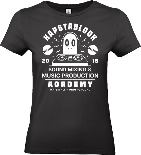 Napstablook Sound Mixing Emblem - Tale, deltarune, muffet, sans, napstablook, video game, gaming, flowey, mettaton, gamer, papyrus, toriel, asgore - Standard T-Shirt (Women)