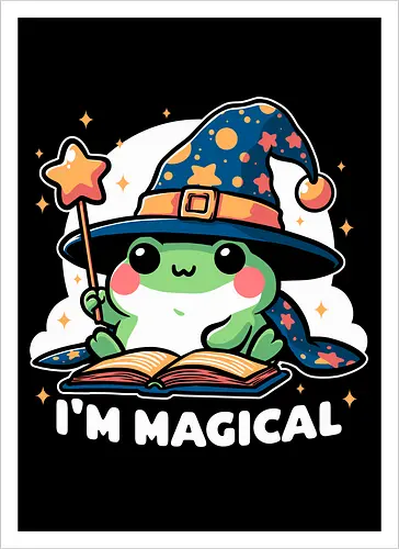 Magical Wizard Frog