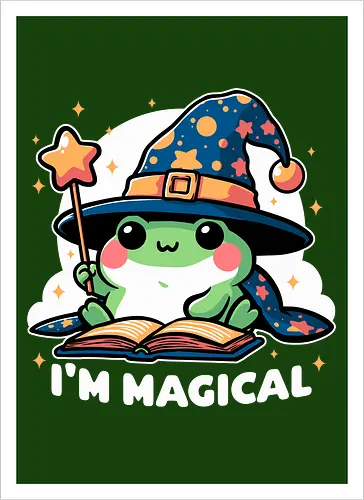 Magical Wizard Frog