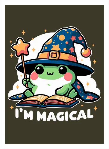 Magical Wizard Frog