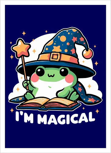 Magical Wizard Frog