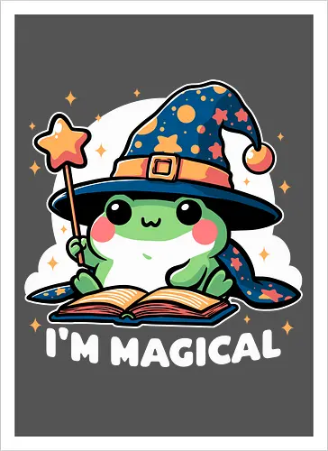 Magical Wizard Frog