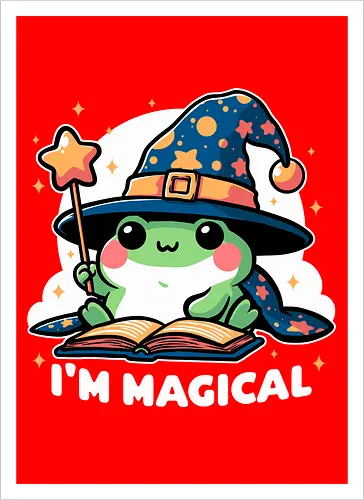 Magical Wizard Frog