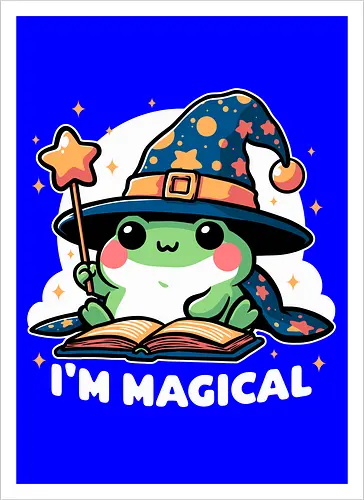 Magical Wizard Frog