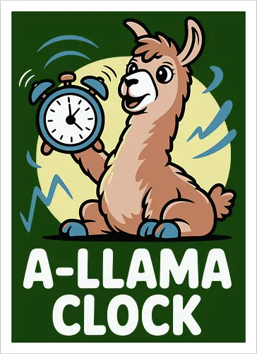 A-llama Clock